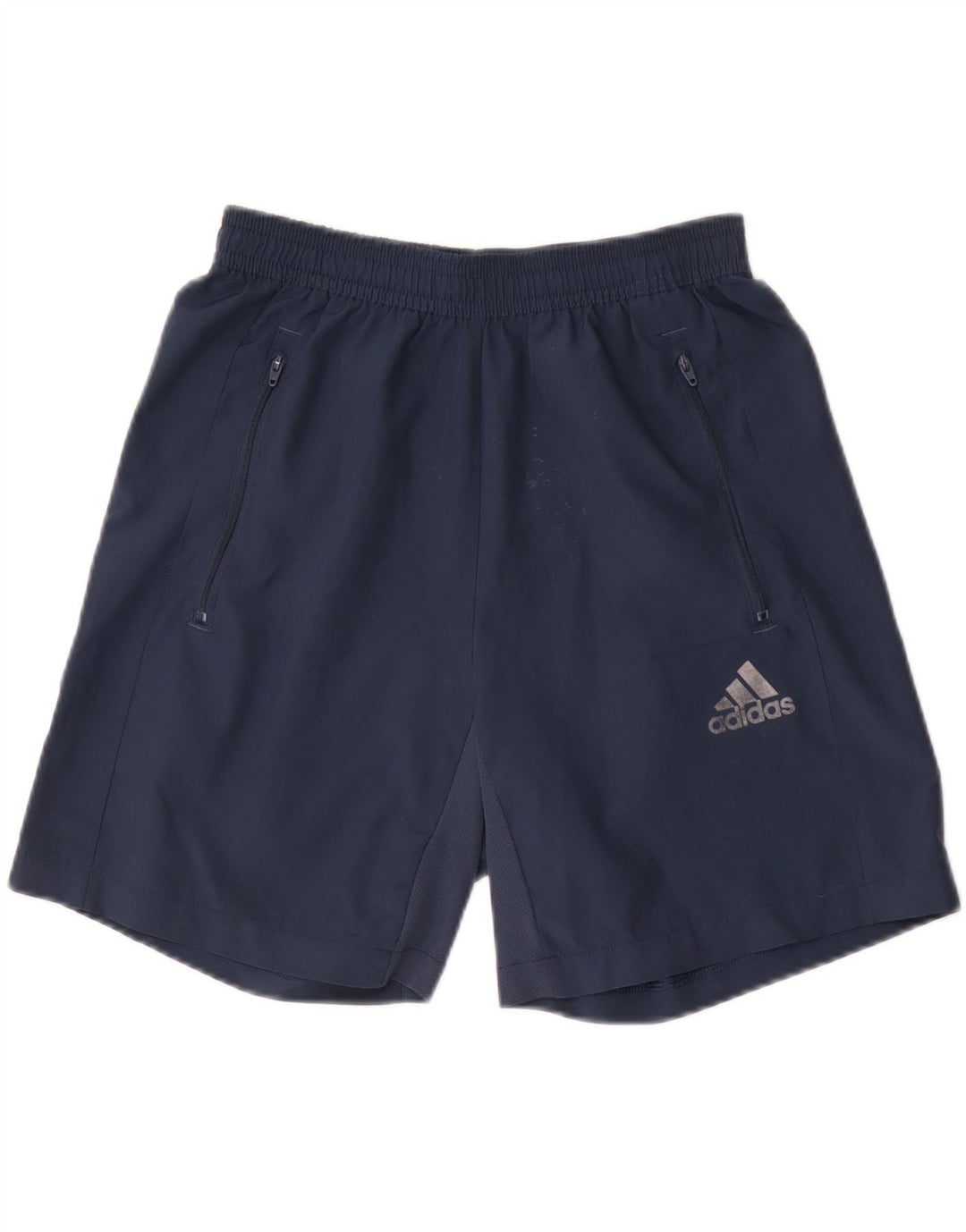 Adidas Mens Aeroready Sport Shorts Small  Navy Blue Polyester
