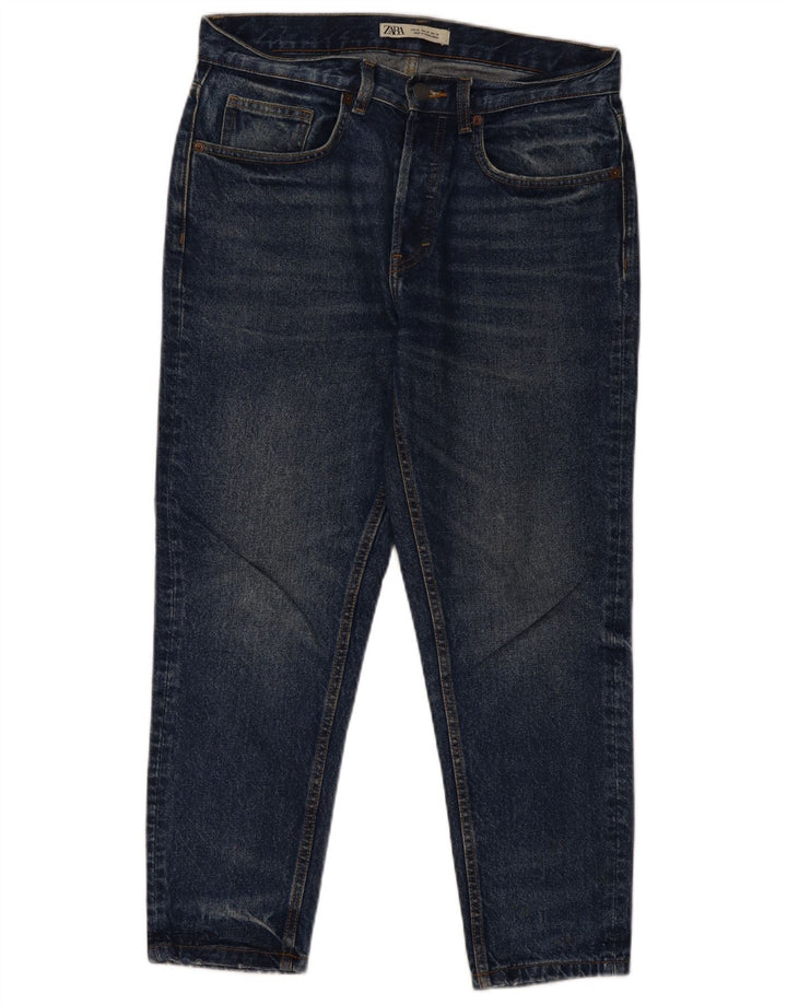 Zara Womens Slim Jeans EU 38 Small W30 L26 Blue Cotton