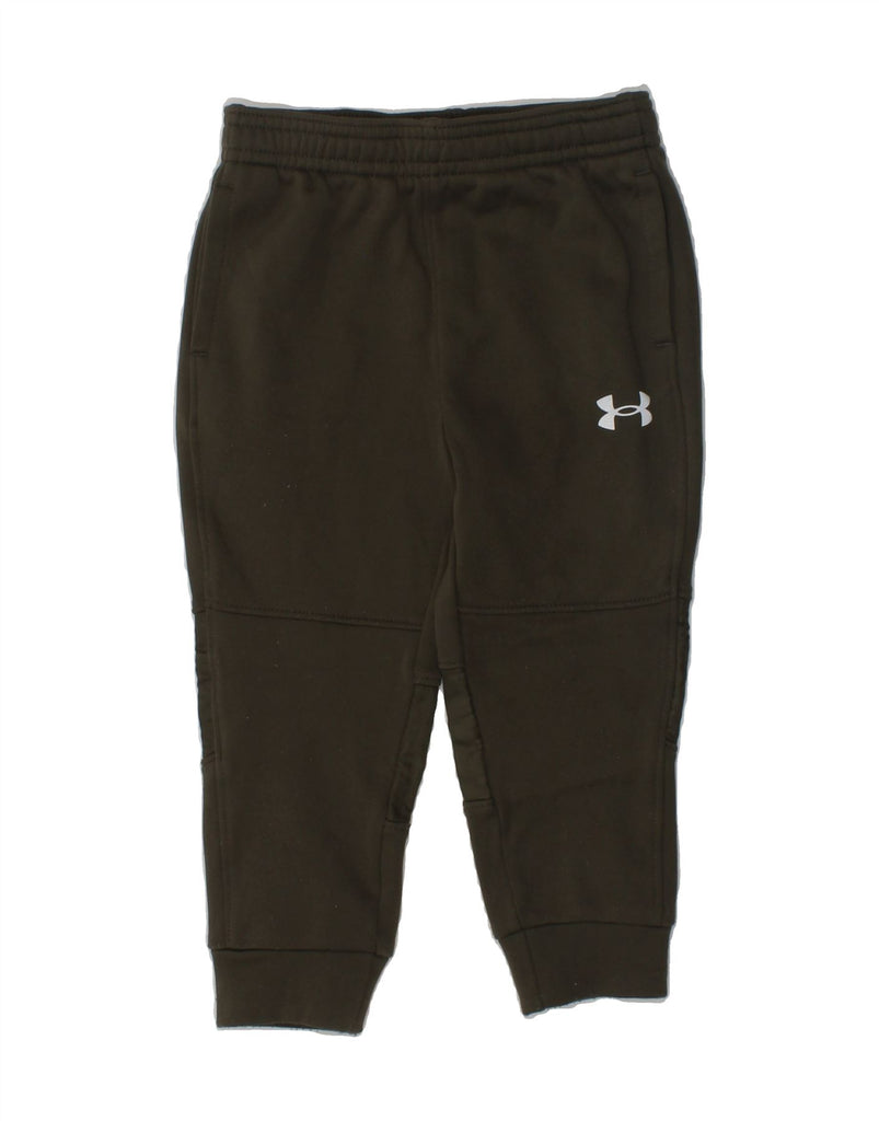 UNDER ARMOUR Baby Boys Joggers Tracksuit Trousers 12-18 Months Khaki | Vintage Under Armour | Thrift | Second-Hand Under Armour | Used Clothing | Messina Hembry 