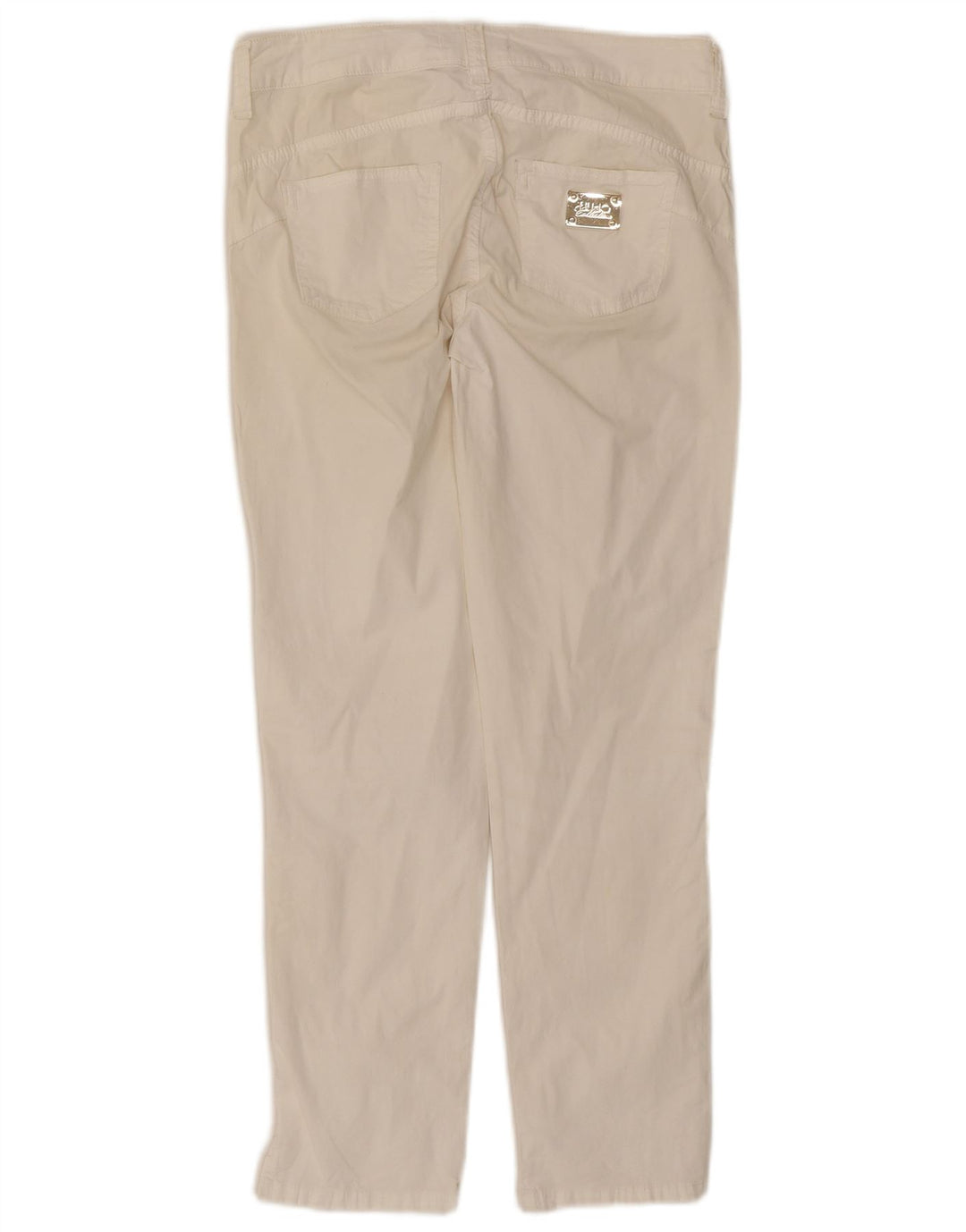 Liu Jo Womens Slim Casual Trousers W30 L27 White