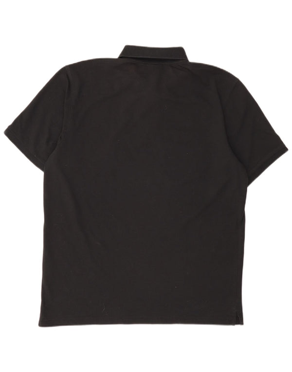 Champion Mens Polo Shirt 2XL Black Cotton