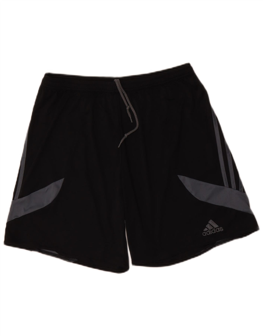 Adidas Mens Climalite Sport Shorts Large  Black Colourblock Polyester