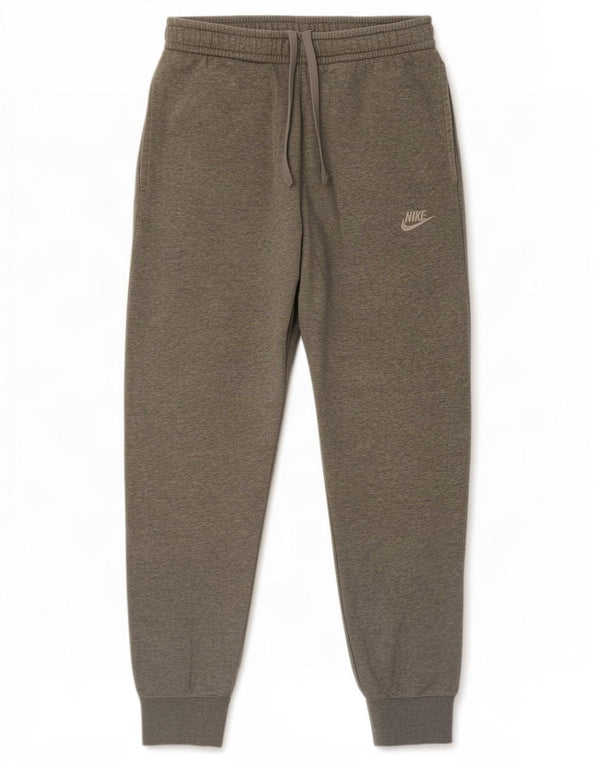 Nike Mens Tracksuit Trousers Joggers Small Grey Flecked Cotton