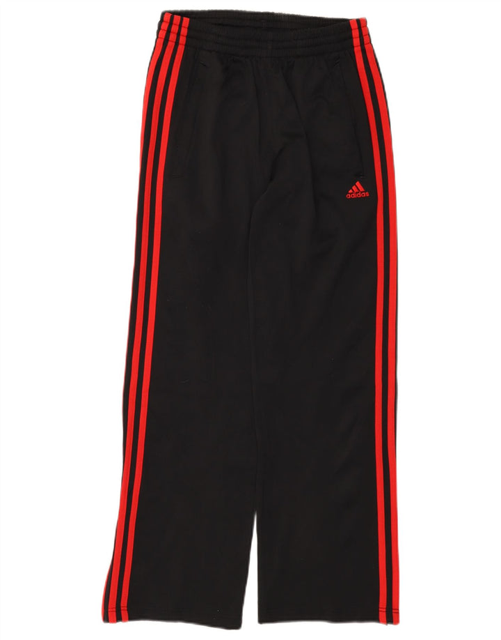Adidas Boys Clima 365 Tracksuit Trousers 13-14 Years  Black Polyester