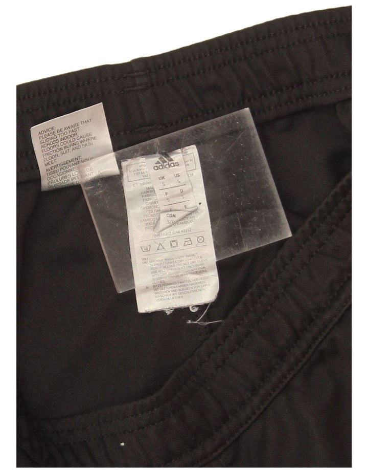 Adidas Womens Tracksuit Trousers UK 8 Small  Black Polyester