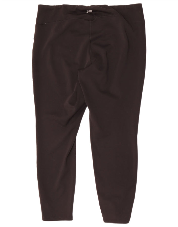 New Balance Womens Leggings UK 20 2XL  Black Polyester