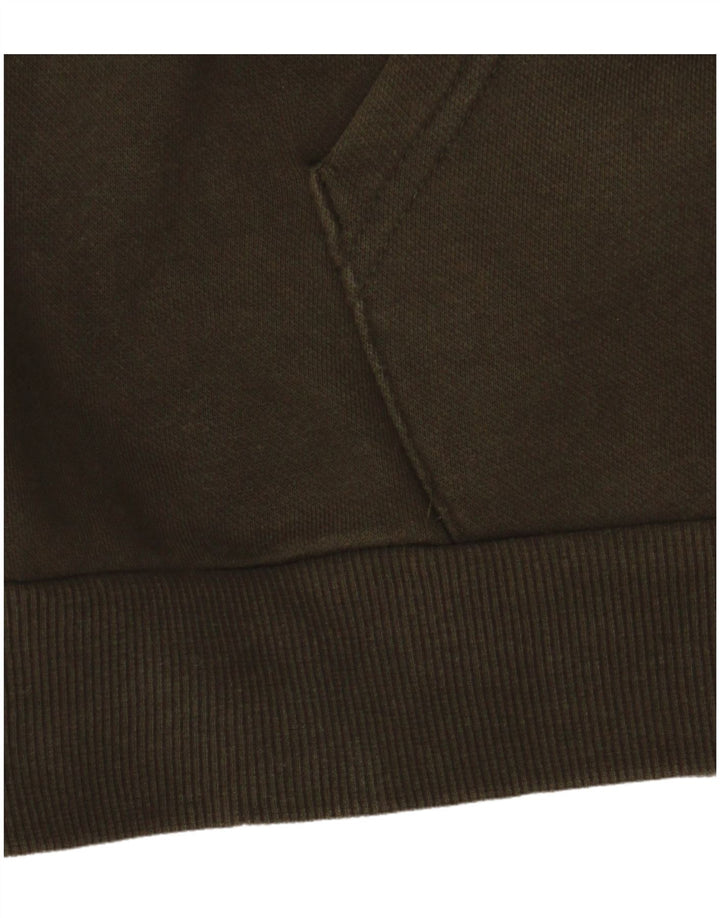 Puma Mens Graphic Hoodie Jumper XL Khaki Cotton