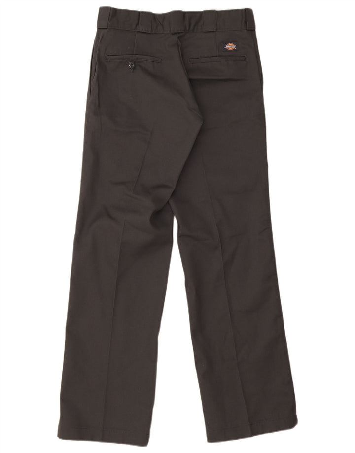 Dickies Mens Original Fit Chino Trousers W28 L30 Grey Polyester