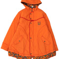 Canda Girls Hooded Parka Jacket 12-13 Years Orange Polyester