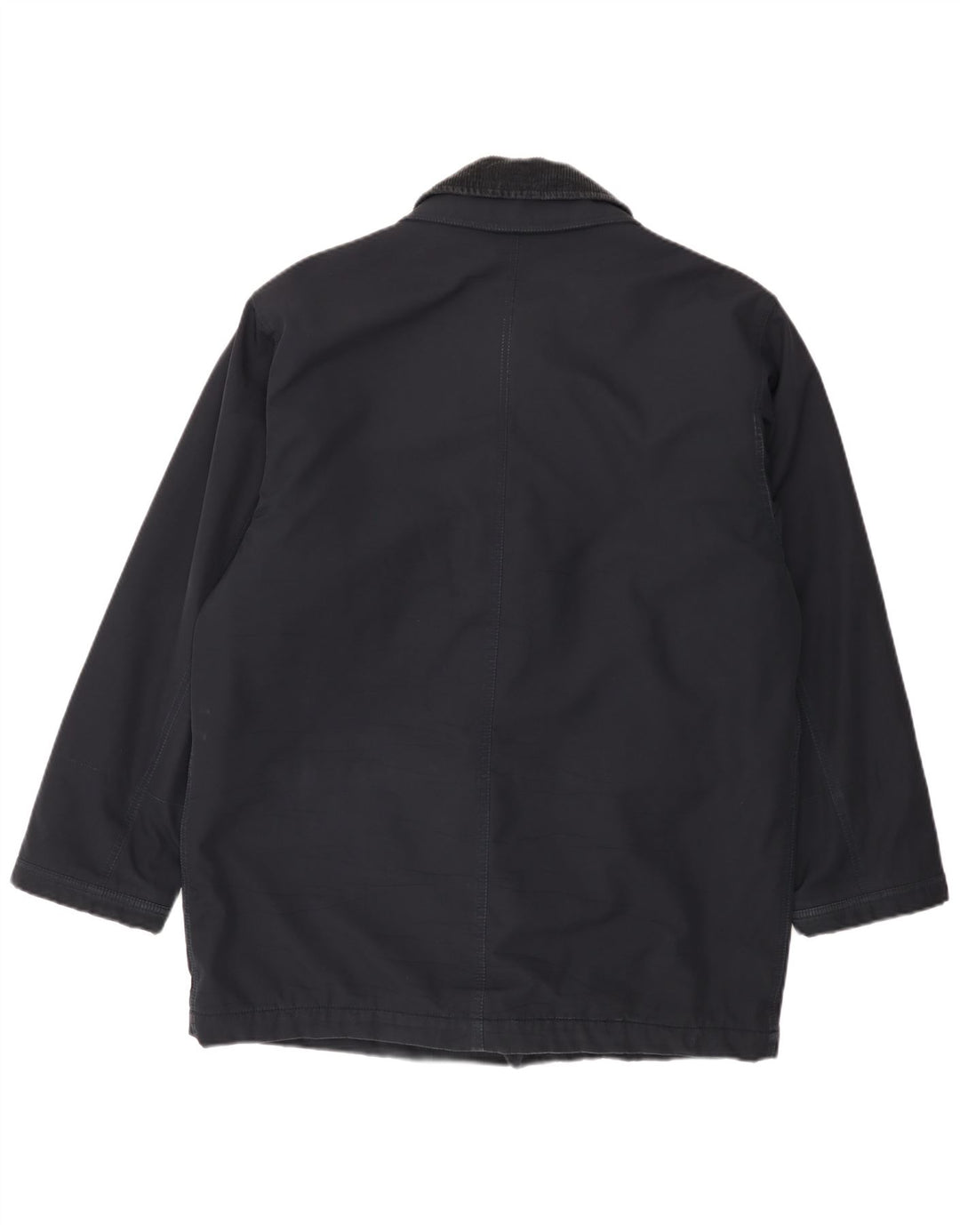 Cotton's Industries Mens Windbreaker Coat UK 14 Medium Navy Blue Polyamide