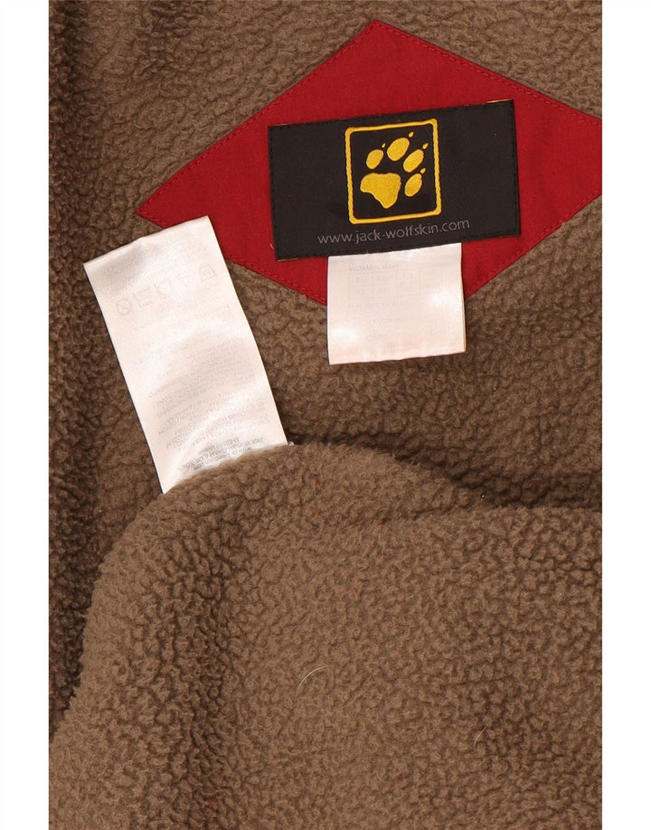 Jack Wolfskin Womens Windbreaker Jacket UK 18/20 XL Red Polyester