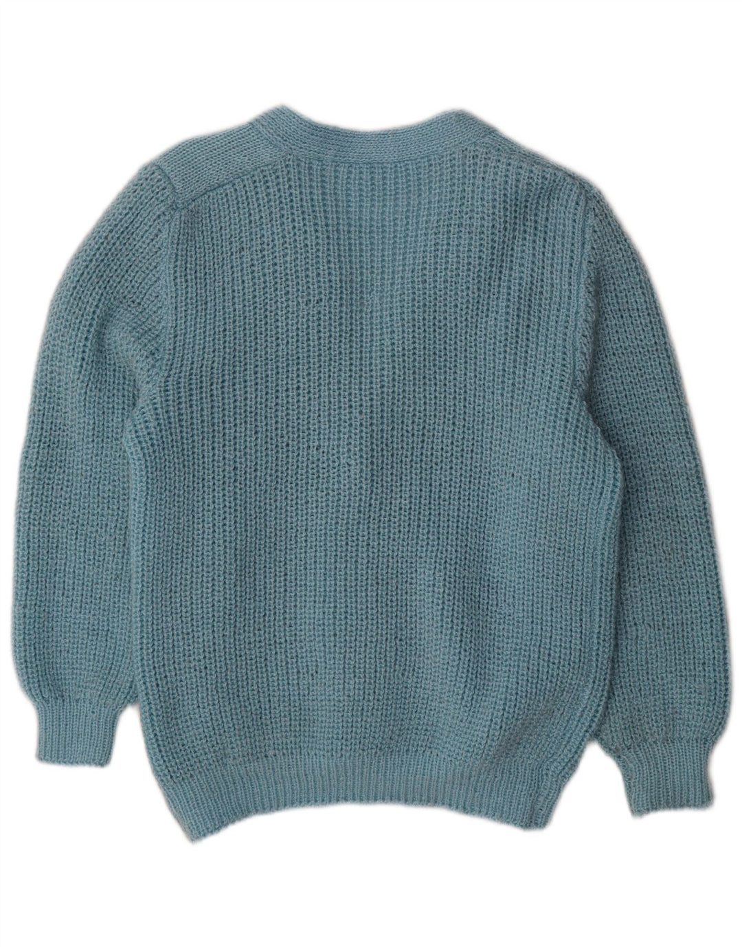 Vintage Womens Cardigan Sweater UK 18 XL Blue