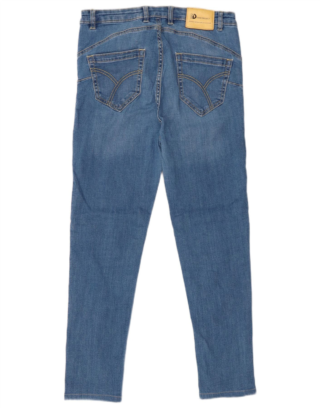 Dack's Mens Cropped Slim Jeans EU 46 Small W30 L26 Blue Cotton
