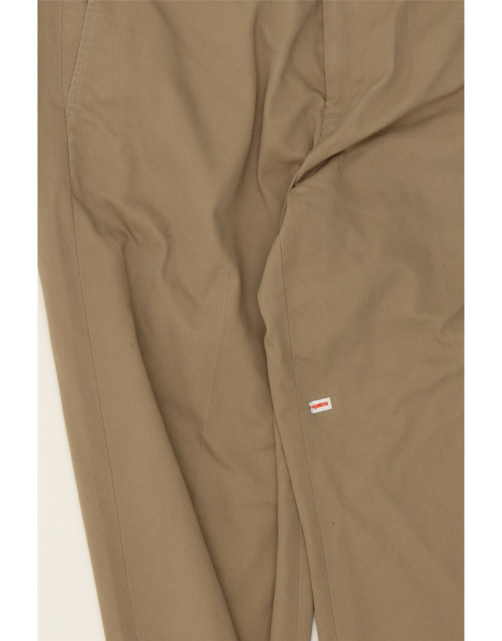 EDDIE BAUER Mens Straight Chino Trousers W36 L30 Beige Cotton Vintage Eddie Bauer and Second-Hand Eddie Bauer from Messina Hembry 