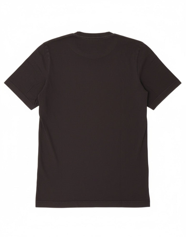 ADIDAS Mens Graphic T-Shirt Top Small Black Cotton Vintage Adidas and Second-Hand Adidas from Messina Hembry 