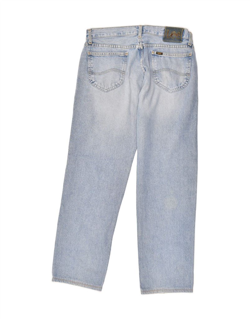 LEE Mens Straight Jeans W36 L30 Blue Cotton | Vintage Lee | Thrift | Second-Hand Lee | Used Clothing | Messina Hembry 