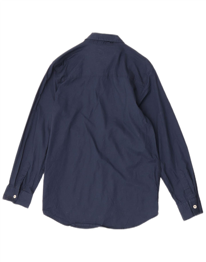 Levi's Boys Shirt 10-11 Years Medium Navy Blue Cotton