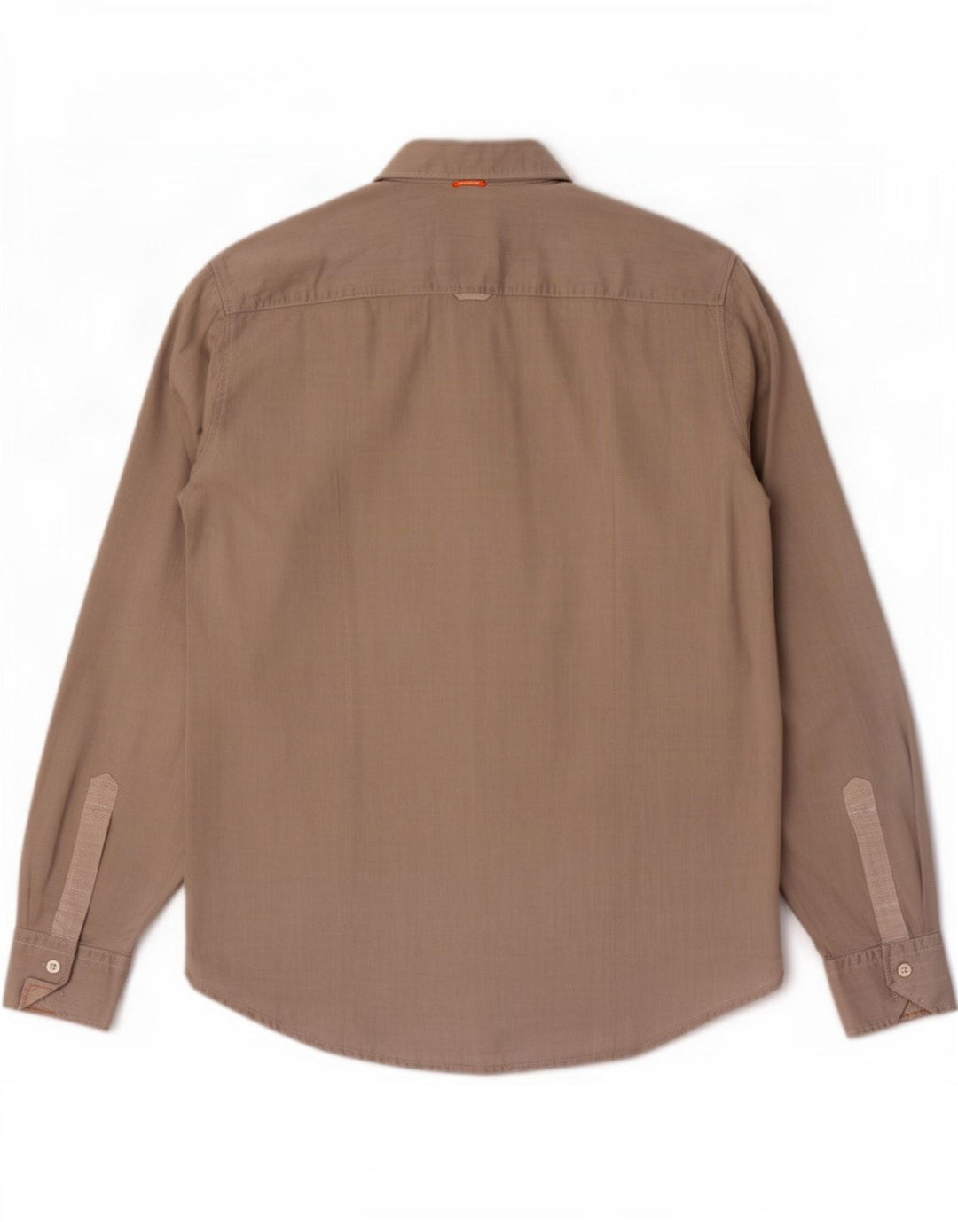 Hugo Boss Mens Shirt Small Grey Cotton