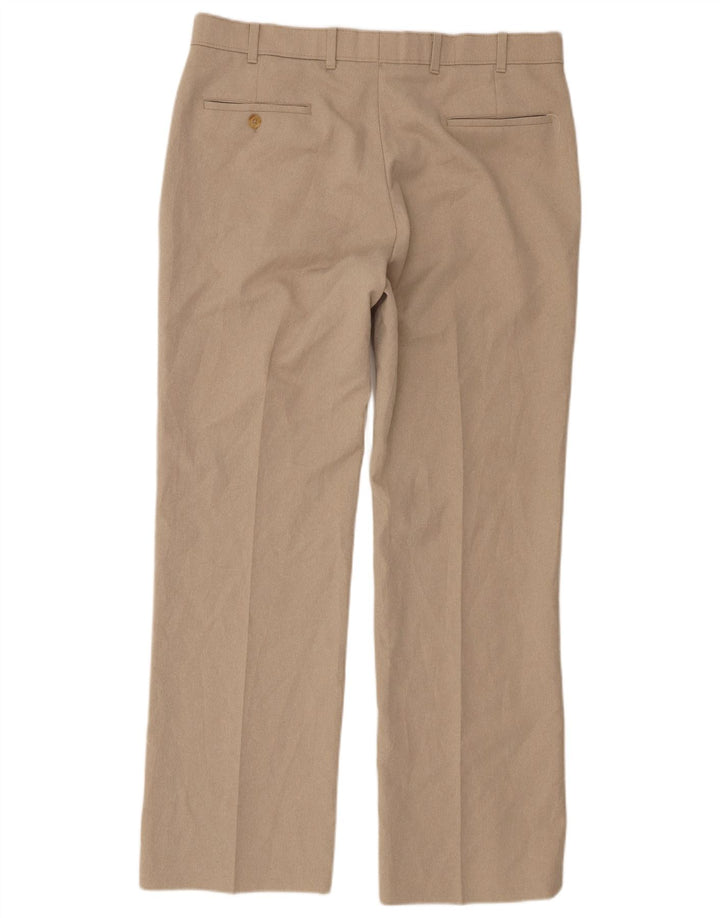 Levi's Mens Action Slacks Straight Casual Trousers W36 L30 Beige