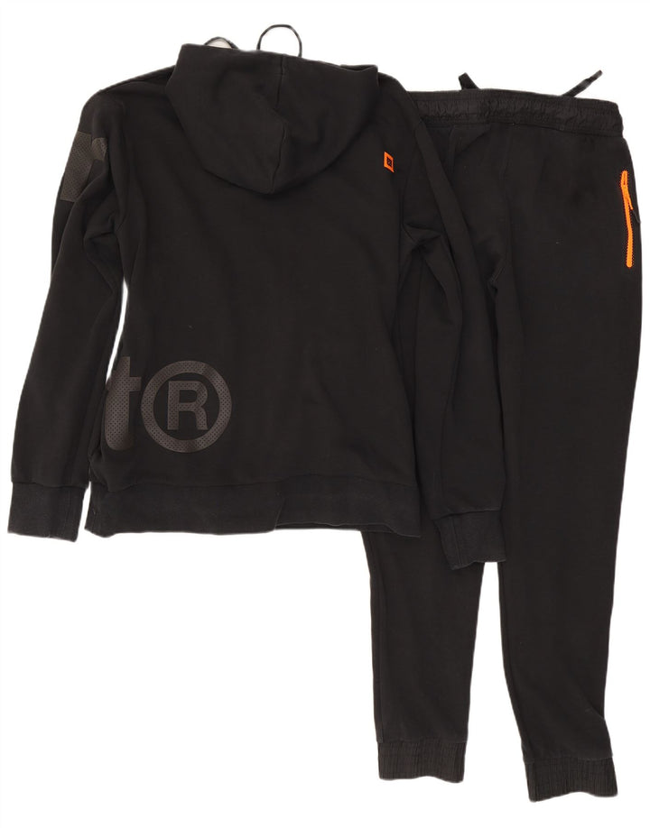 Superdry Mens Graphic Full Tracksuit Large Black Cotton