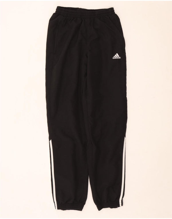Adidas Mens Tracksuit Trousers Joggers Small  Black Polyester