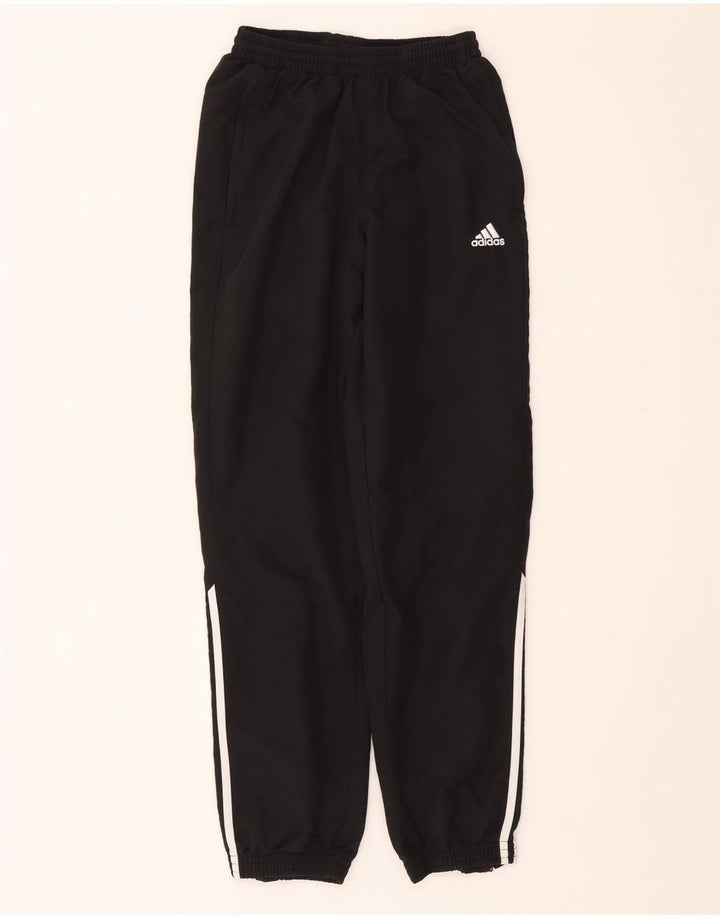 Adidas Mens Tracksuit Trousers Joggers Small  Black Polyester