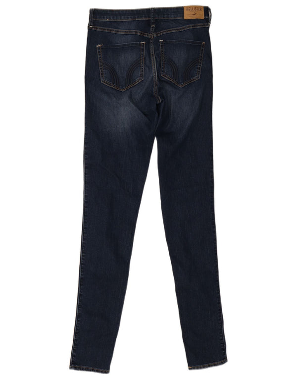 Hollister Womens High Rise Skinny Jeans US 7 Medium W27 L33 Blue Cotton