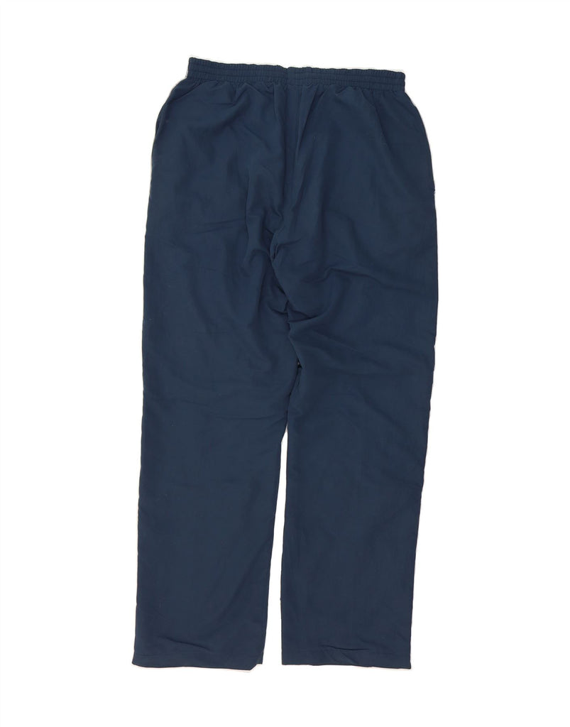 ASICS Mens Tracksuit Trousers XL  Navy Blue Polyester Vintage Asics and Second-Hand Asics from Messina Hembry 