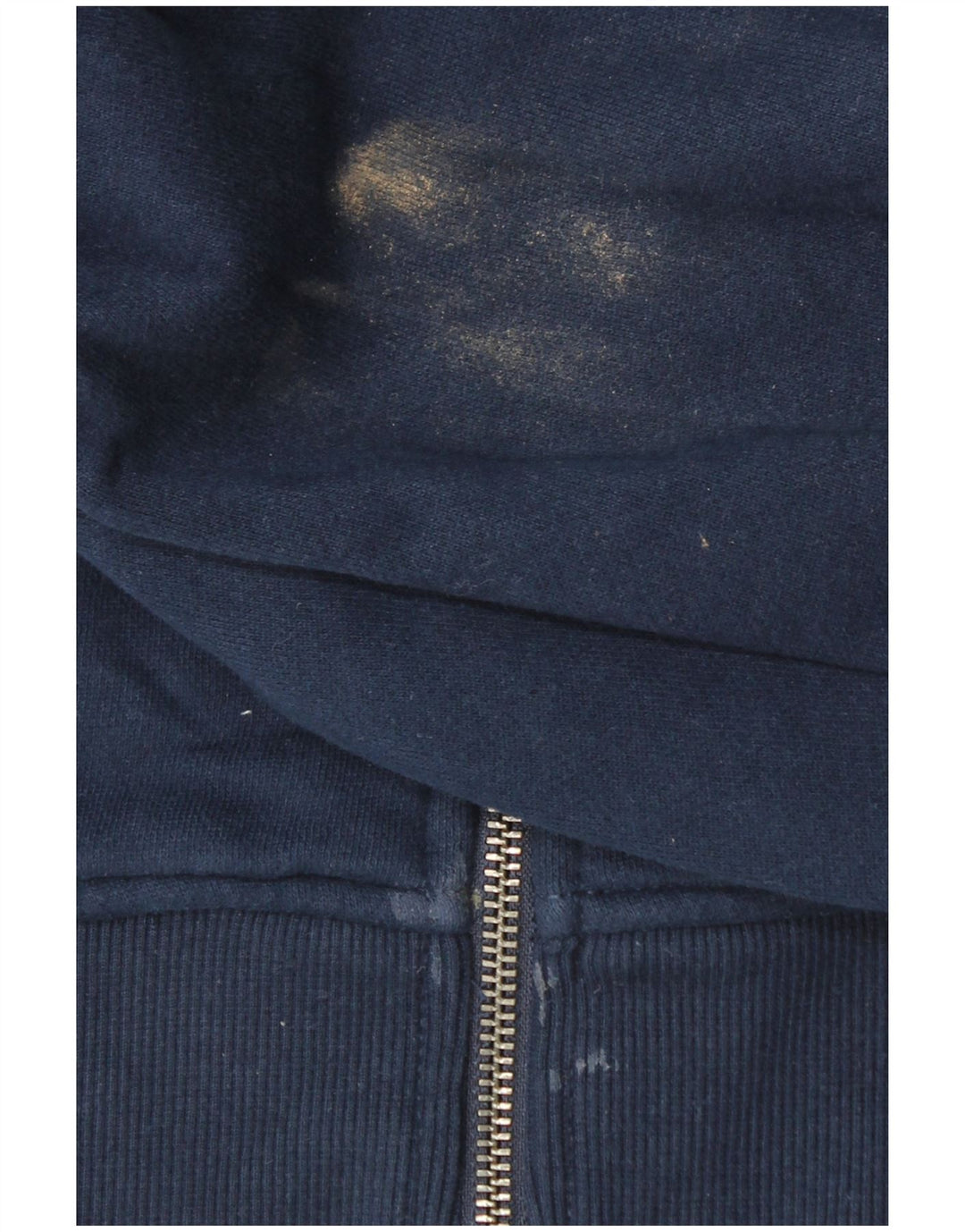 TOMMY HILFIGER Mens Zip Hoodie Sweater Small Navy Blue Cotton