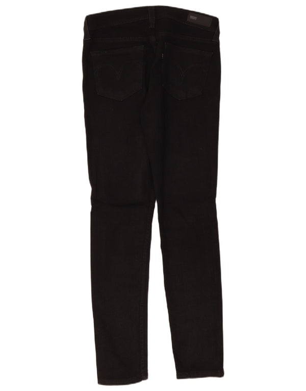 Levi's Womens Demi Curve Low Waist Skinny Jeans US 9 Medium W29 L31 Black