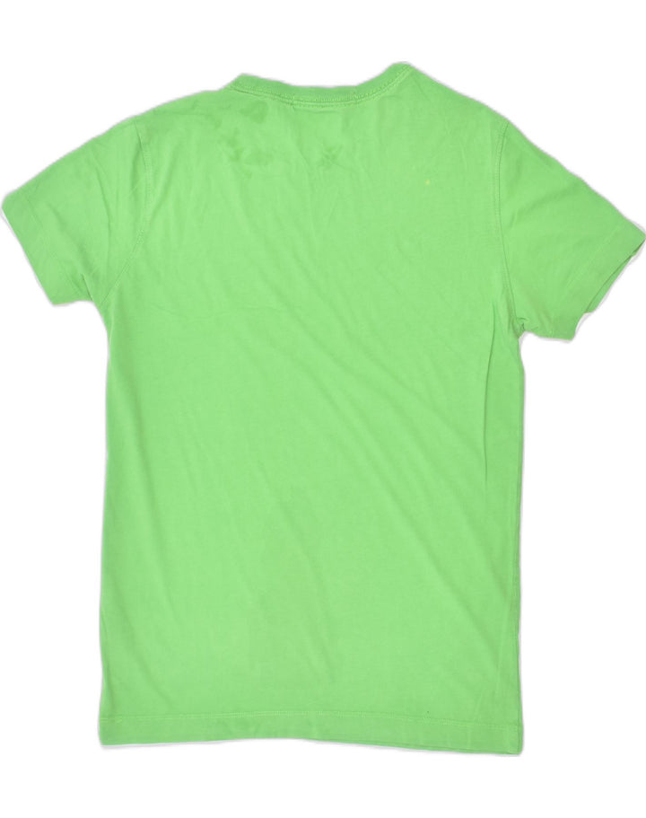 CALVIN KLEIN JEANS Mens T-Shirt Top XS Green Cotton | Vintage | Thrift | Second-Hand | Used Clothing | Messina Hembry 