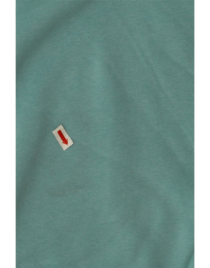 Nike Mens Sweatshirt Jumper Small Turquoise Cotton
