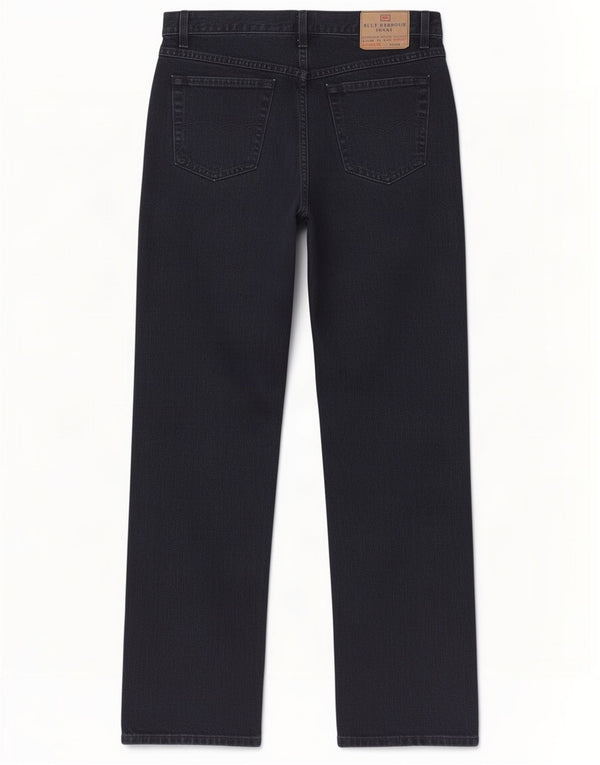 Marks & Spencer Mens Blue Harbour Straight Jeans W34 L31 Navy Cotton
