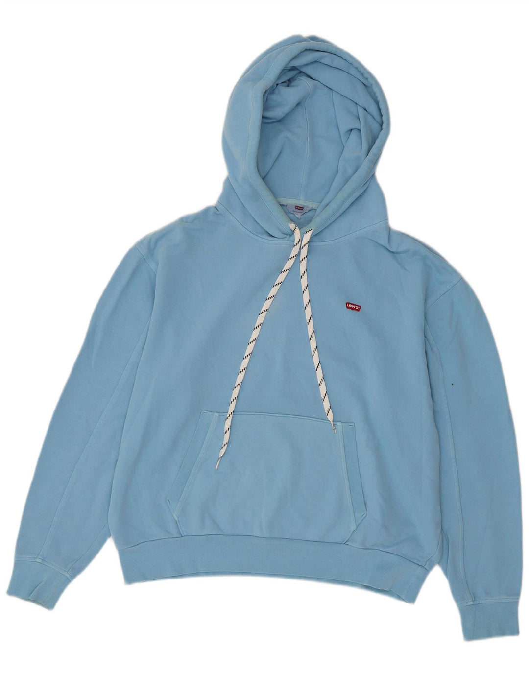 Levi's Womens Oversized Hoodie Jumper UK 10 Small Blue