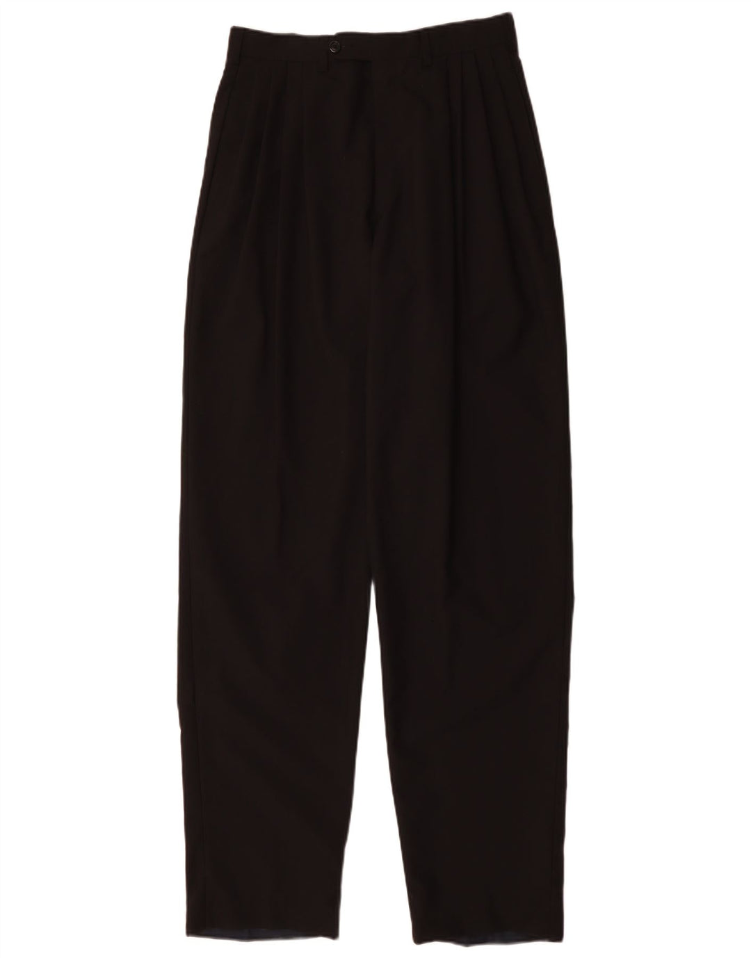 GIAN MARCO VENTURI Mens Pegged Suit Trousers W30 L35 Black