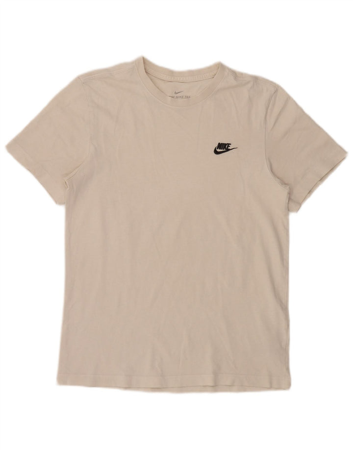 Nike Mens T-Shirt Top Small White Cotton