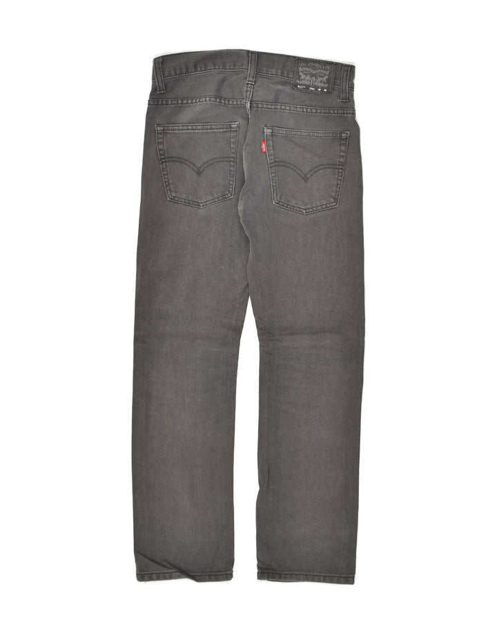 LEVI'S Boys 511 Skinny Jeans 11-12 Years W26 L26  Grey Pinstripe Cotton | Vintage Levi's | Thrift | Second-Hand Levi's | Used Clothing | Messina Hembry 