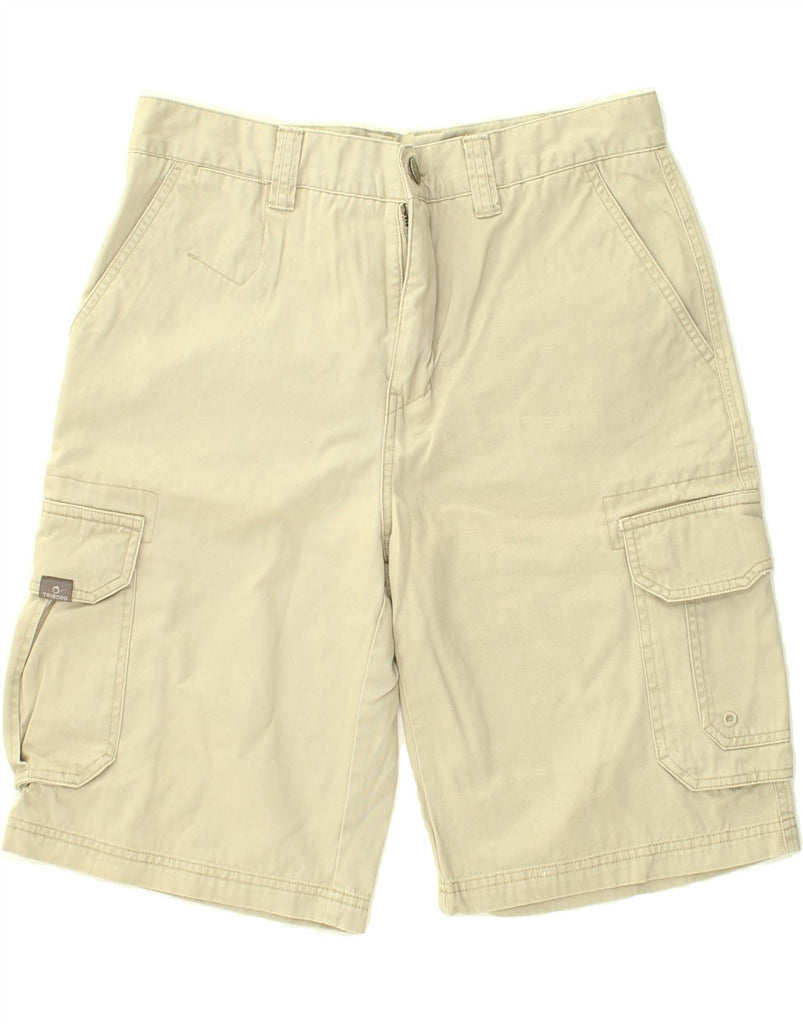 DECATHLON Womens Cargo Shorts IT 42 Medium W34  Beige Cotton | Vintage Decathlon | Thrift | Second-Hand Decathlon | Used Clothing | Messina Hembry 