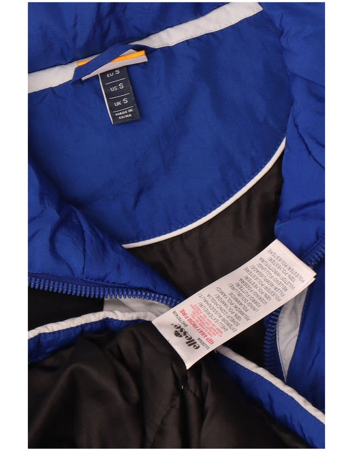 Ellesse Mens Windbreaker Jacket UK 36 Small Blue Colourblock Polyamide