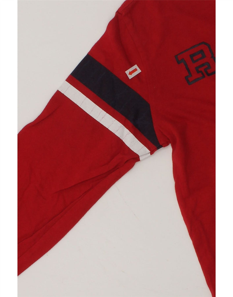 POLO RALPH LAUREN Boys Graphic Top Long Sleeve 6-7 Years Red Striped | Vintage Polo Ralph Lauren | Thrift | Second-Hand Polo Ralph Lauren | Used Clothing | Messina Hembry 