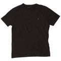 All Saints Mens T-Shirt Top Medium Black Cotton