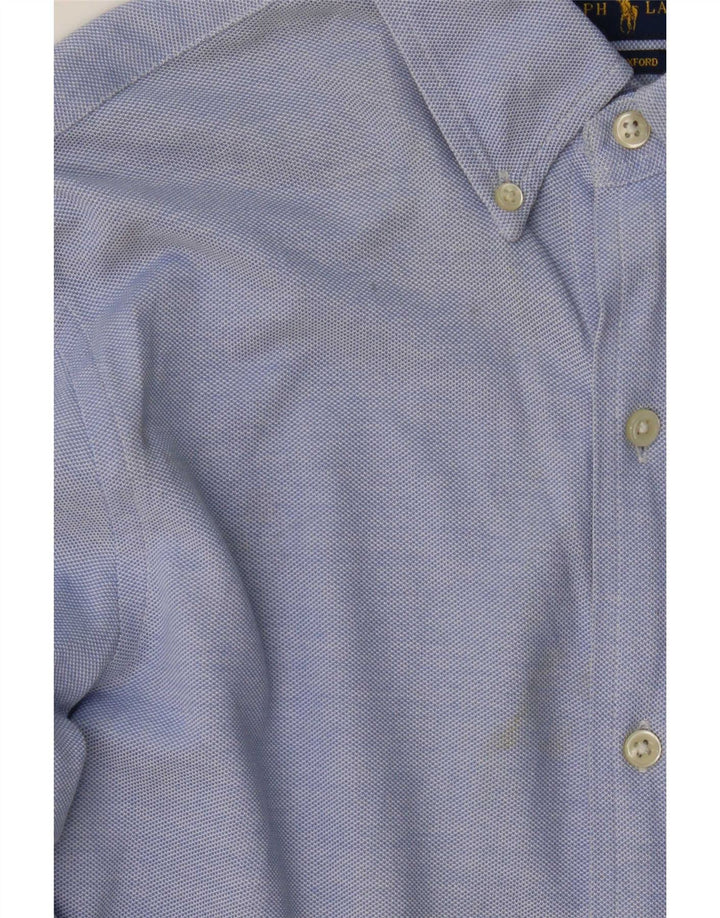 Ralph Lauren Mens Shirt Small Blue Cotton