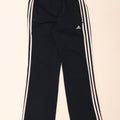 Adidas Boys Tracksuit Trousers 13-14 Years Navy Blue Polyester