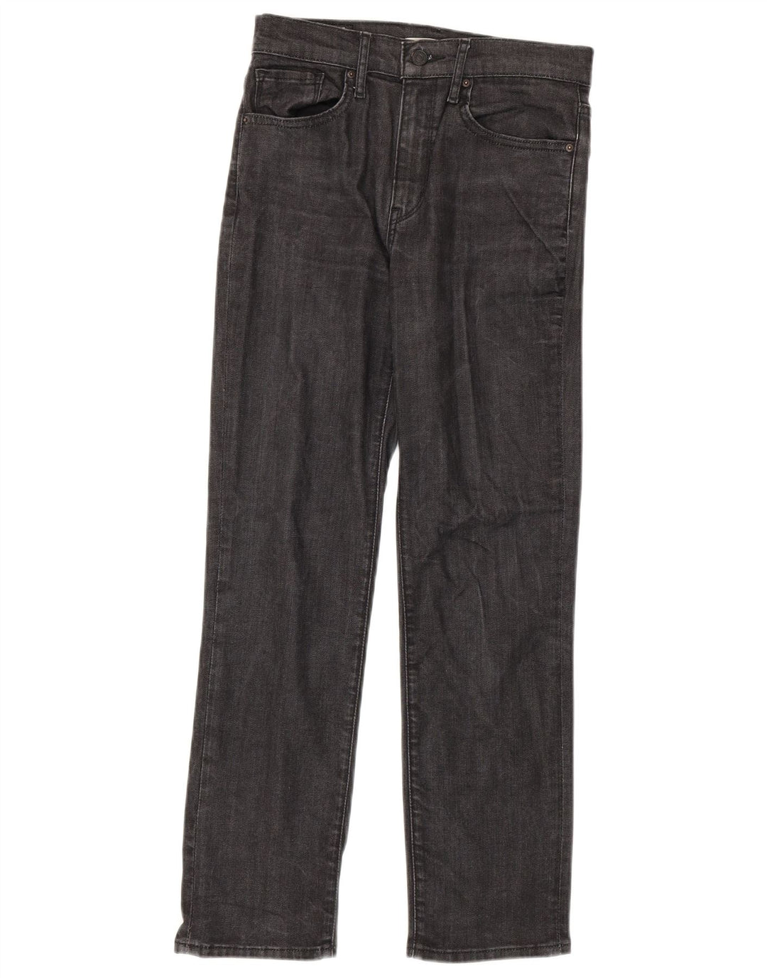 Levi's Womens 724 High Rise Straight Jeans W27 L27 Grey