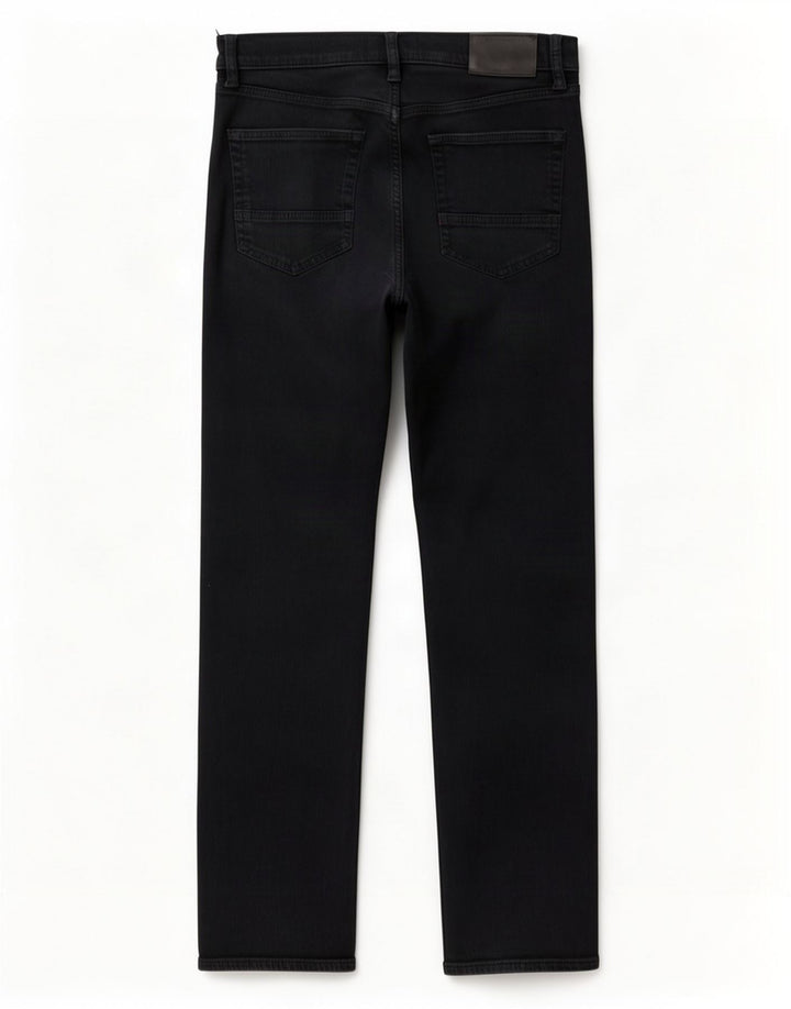 Marks & Spencer Mens Straight Jeans W32 L31 Black Cotton