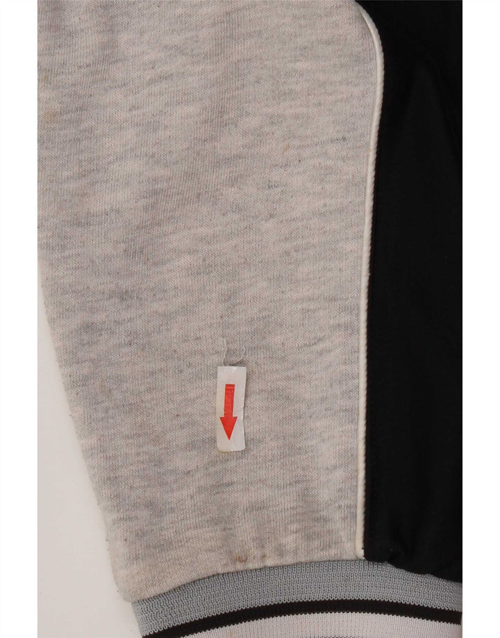 Champion Mens Graphic Tracksuit Top Jacket Large Black Colourblock