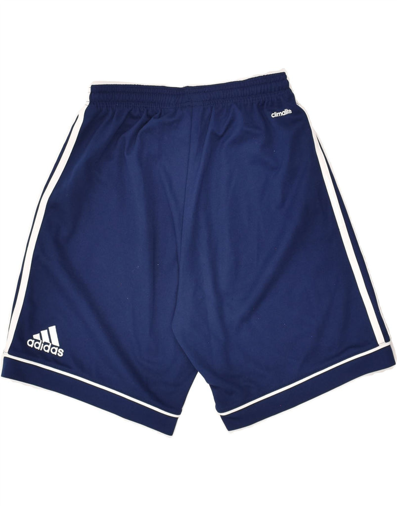 ADIDAS Mens Climalite Sport Shorts XS Navy Blue Polyester | Vintage Adidas | Thrift | Second-Hand Adidas | Used Clothing | Messina Hembry 