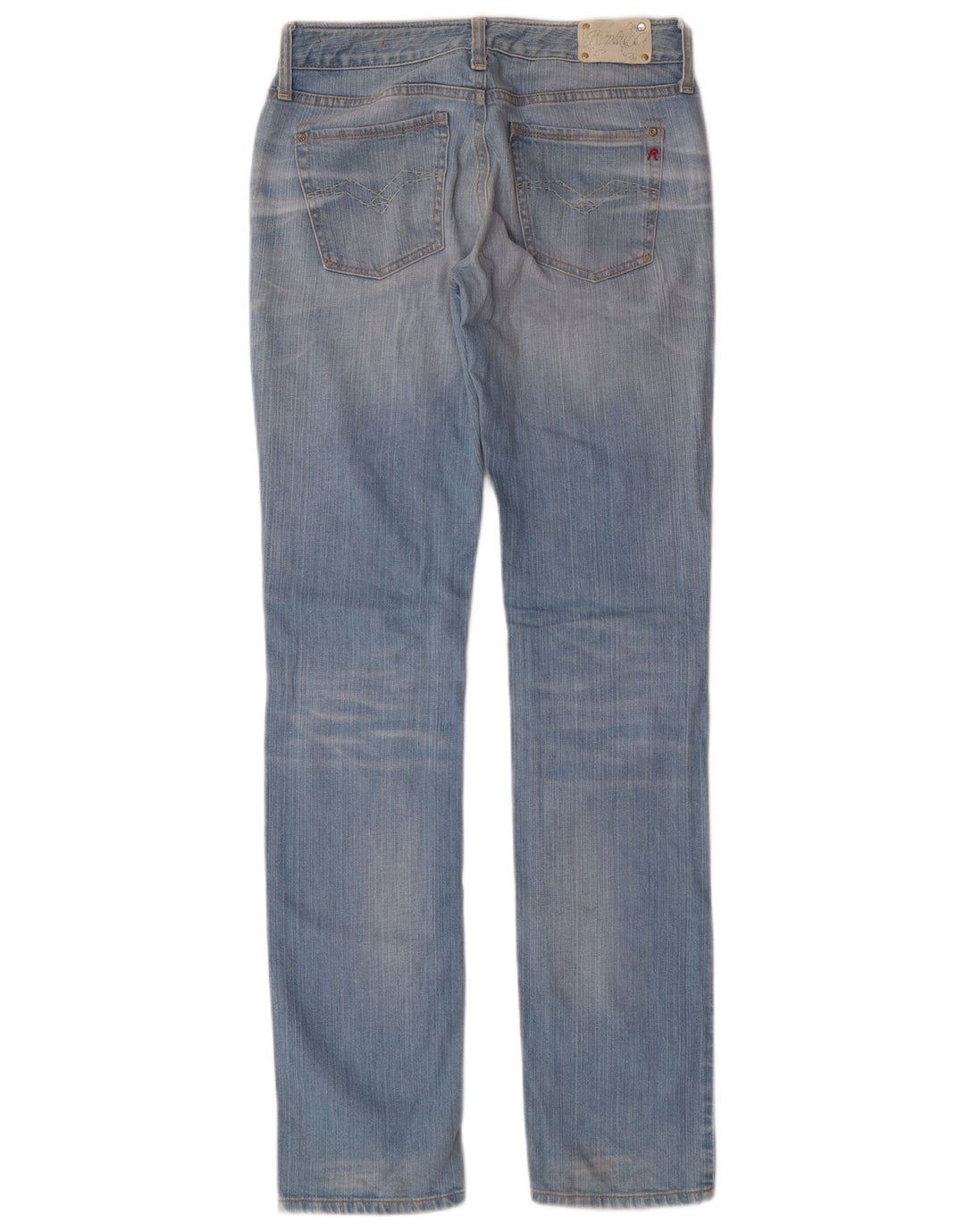 Replay Womens Slim Jeans W28 L34 Blue Cotton