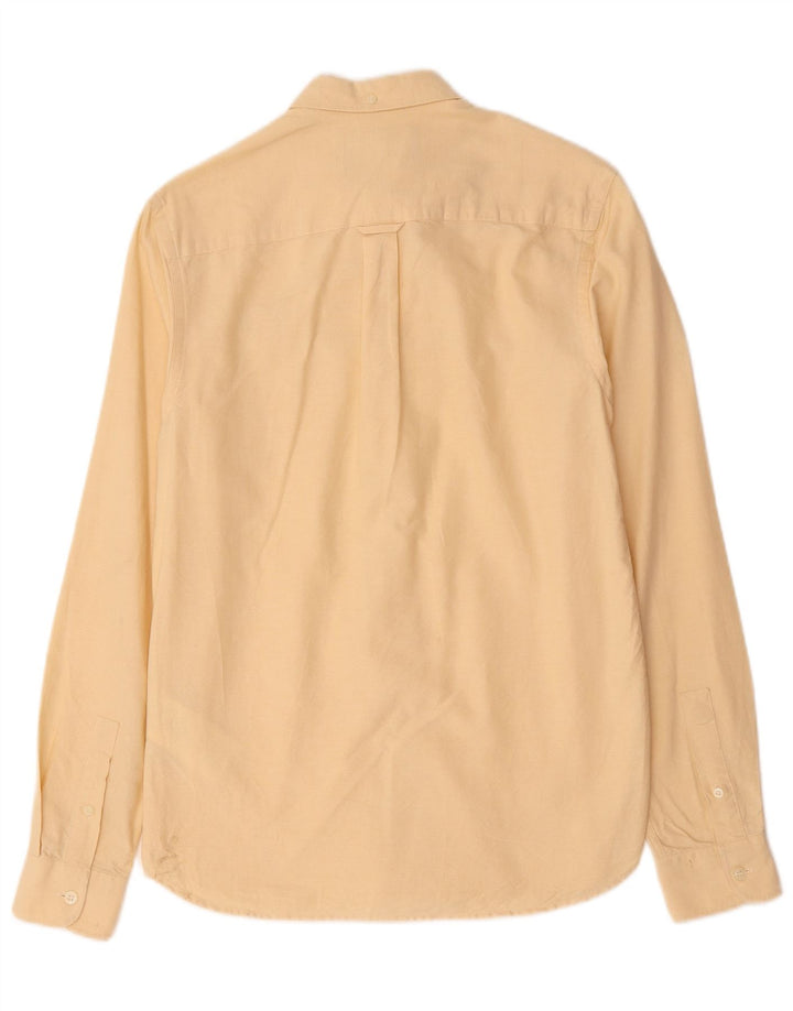 Lyle & Scott Mens Shirt XS Yellow Cotton