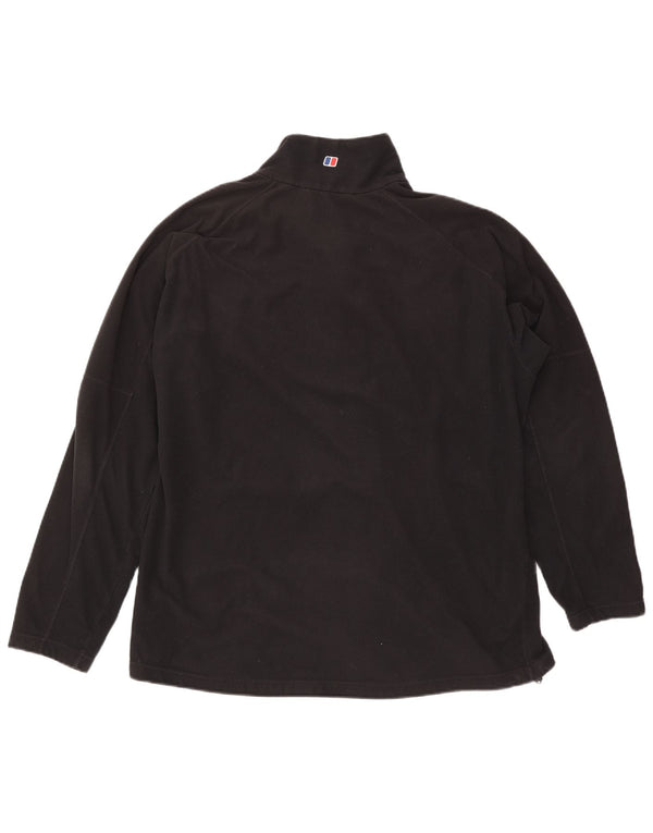 Berghaus Mens Fleece Jacket UK 44 2XL Black Polyester